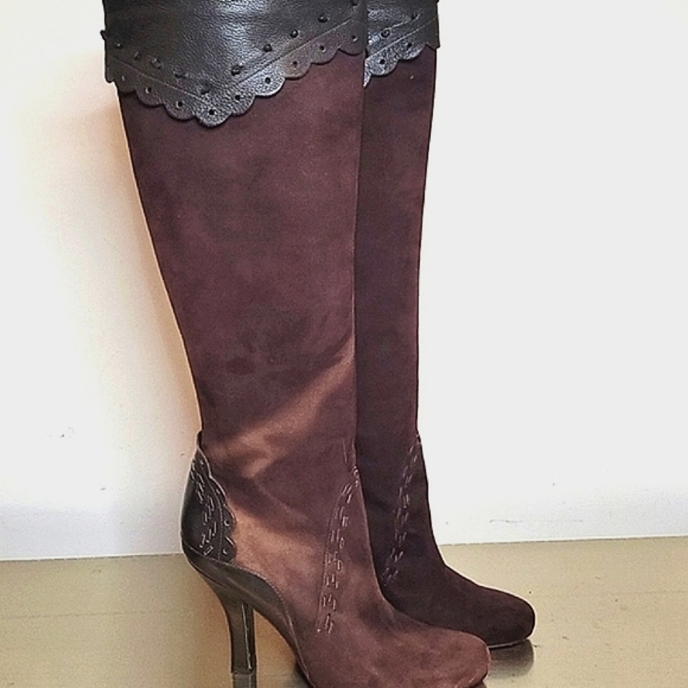 J. Vincent leather boots.